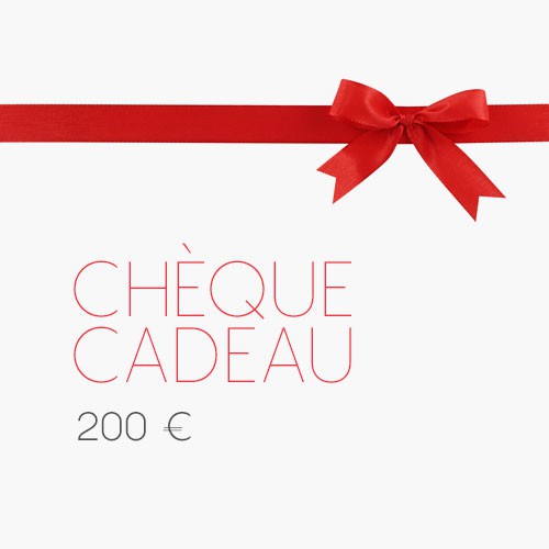 Chèque Cadeau de 200€